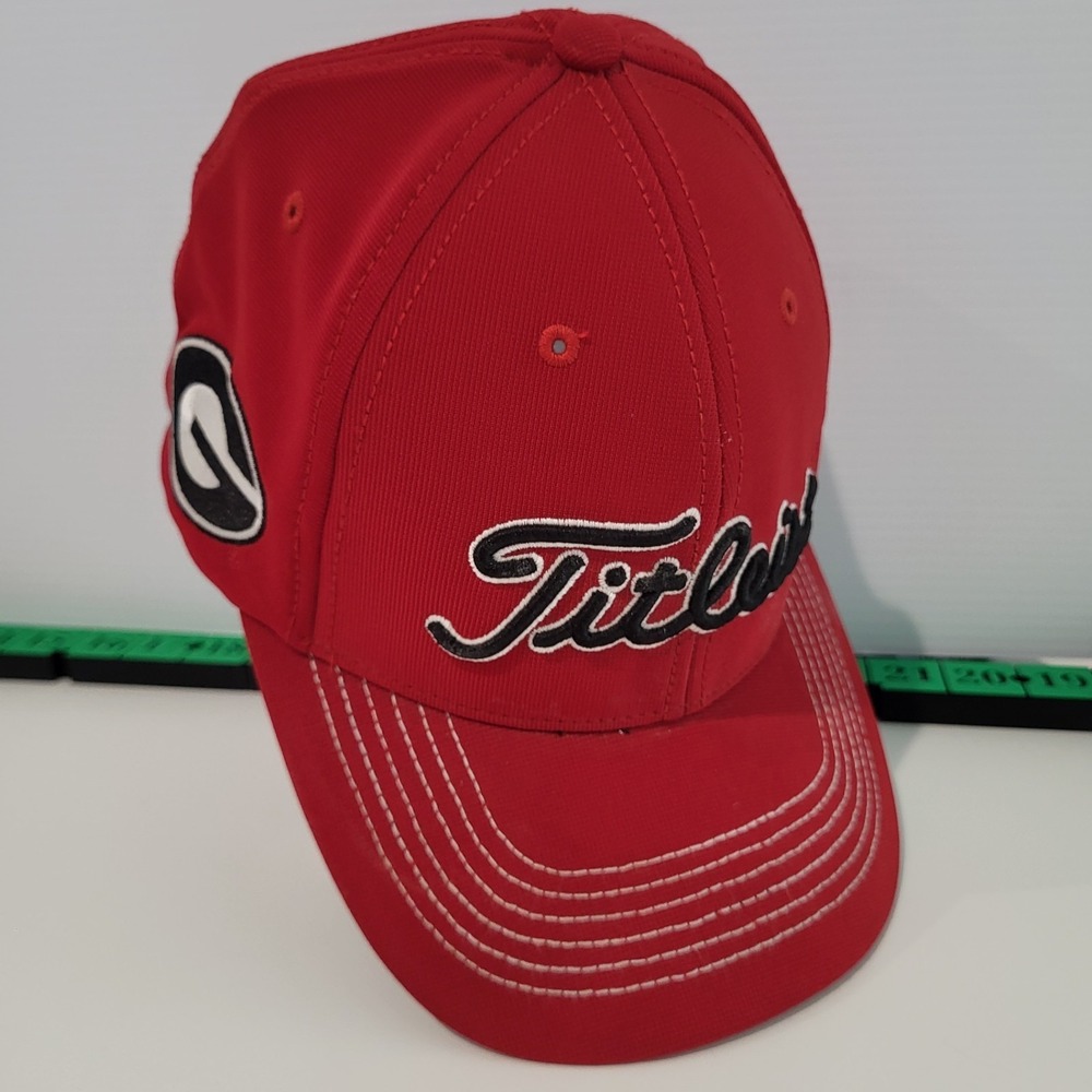 Titleist Hat UGA Georgia Bulldogs 47 Forty Seven Hat Baseball Golf Cap M/L